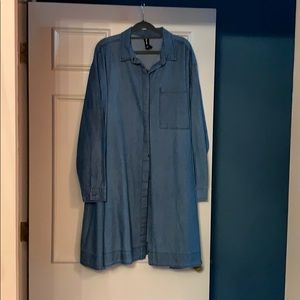 Agnes & Dora denim swing dress or tunic.